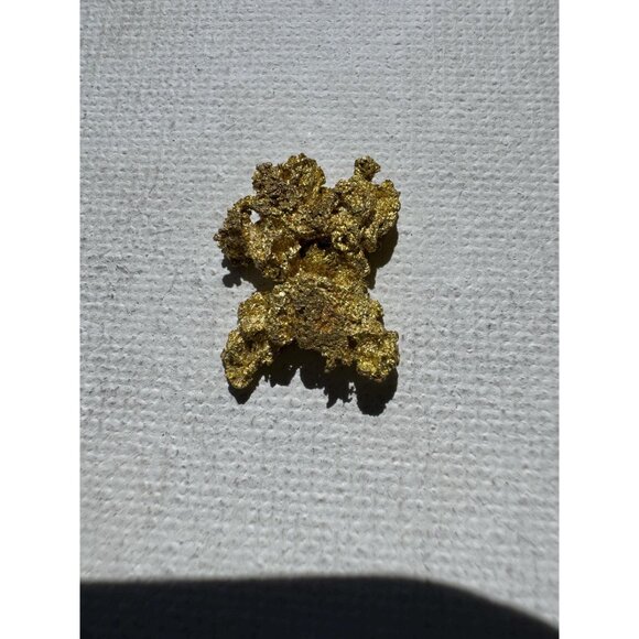 Gold Crystal Nugget Specimen - Grass Valley, California - 3.4 grams - Picture 9 of 10